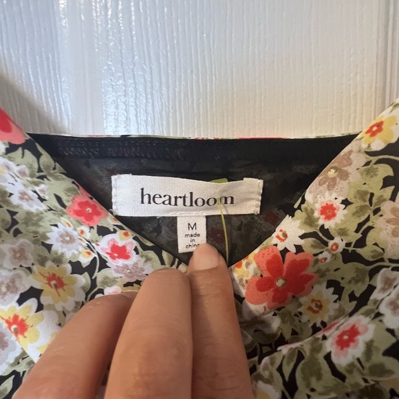 Heartloom cowlneck floral tank top - Picture 6 of 6
